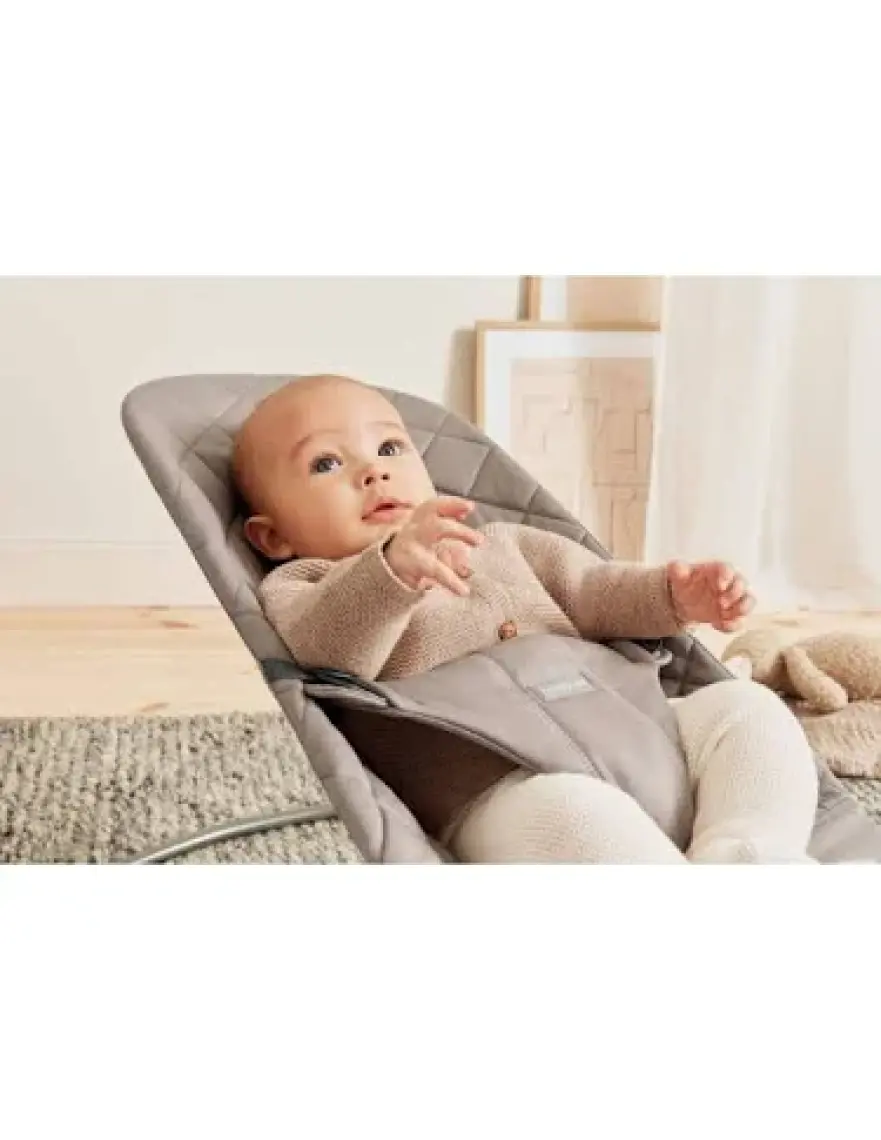 BabyBjörn Balance Bliss Ana Kucağı Cotton Oyuncaklı /Sand Grey