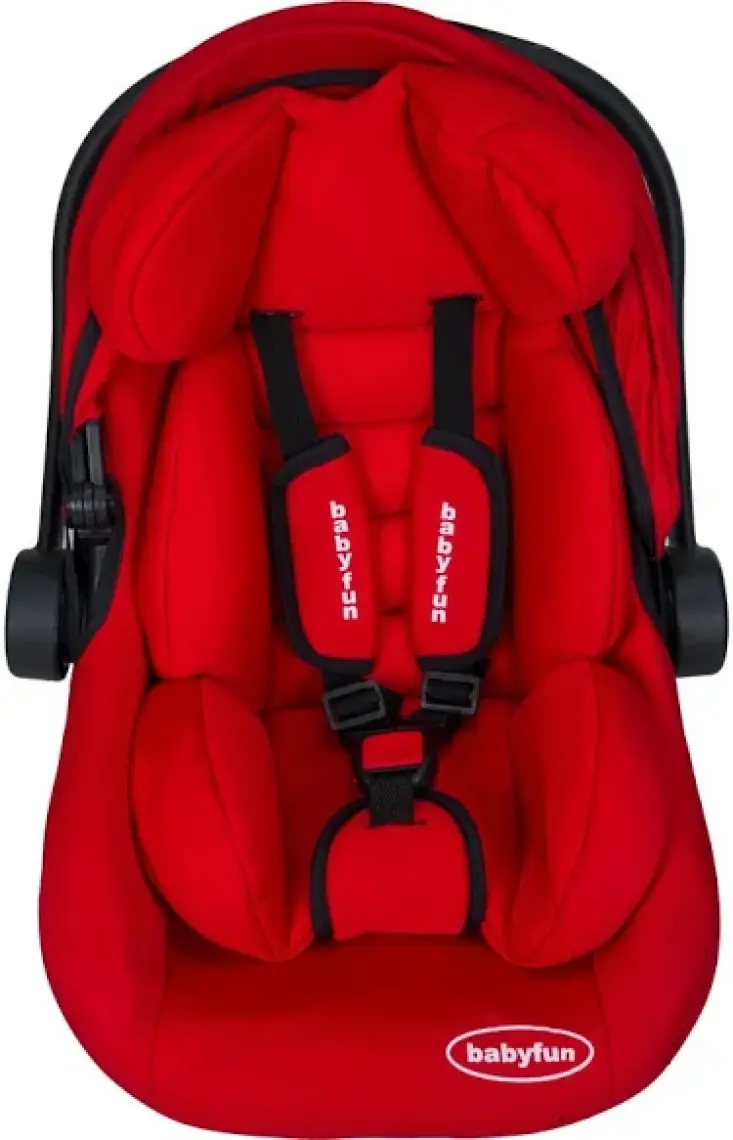 Tommybaby Lüx Pedli Bebek Taşıma, Bebek Oto Koltuğu Puset Gri - Siyah