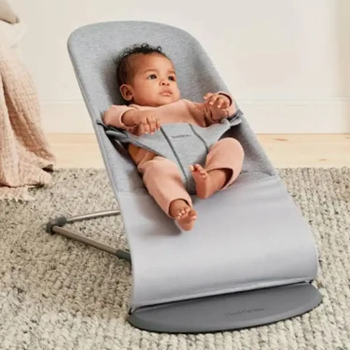 Babybjörn Balance Bliss Ana Kucağı Cotton 3D Jersey Soft Oyuncaklı / Light Grey