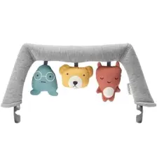 Babybjörn Balance Bliss Ana Kucağı Cotton 3D Jersey Soft Oyuncaklı / Light Grey