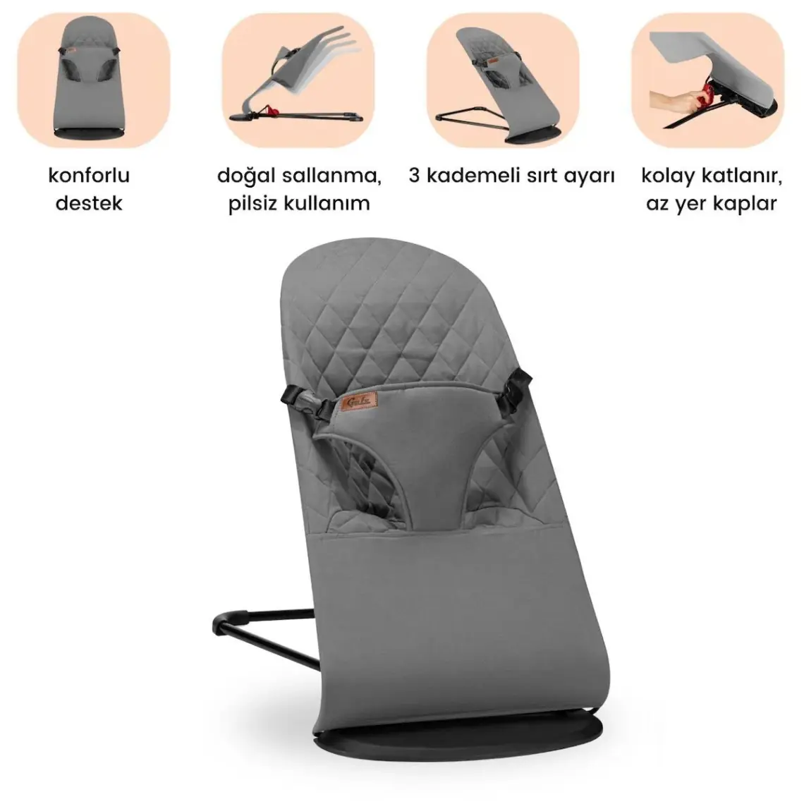 Gulz Sleeper Kademeli Sallanır Ana Kucağı
