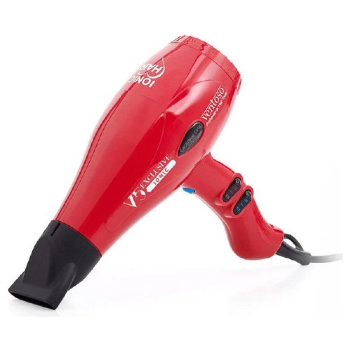 Ventoso V5 Exclusive İyonik 2500 W Profesyonel Fön Makinesi Rosso
