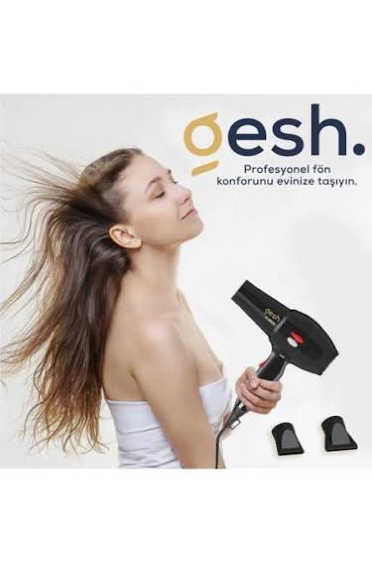 Gesh G-4500 Profesyonel Fön Makinesi 2500 Watt - Kuaför - Saç Kurutma Makinesi