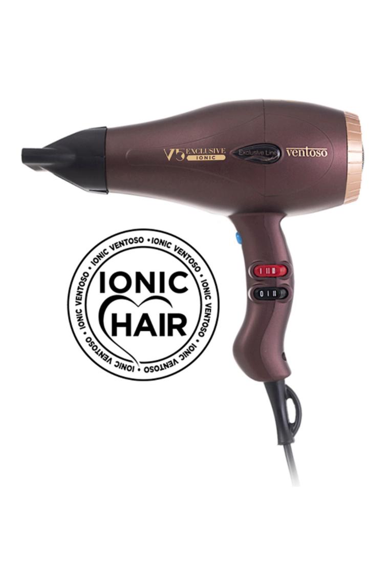 Ventoso V5 Exclusive Ionic Profesyonel 2500 W Fön Makinesi Kahverengi