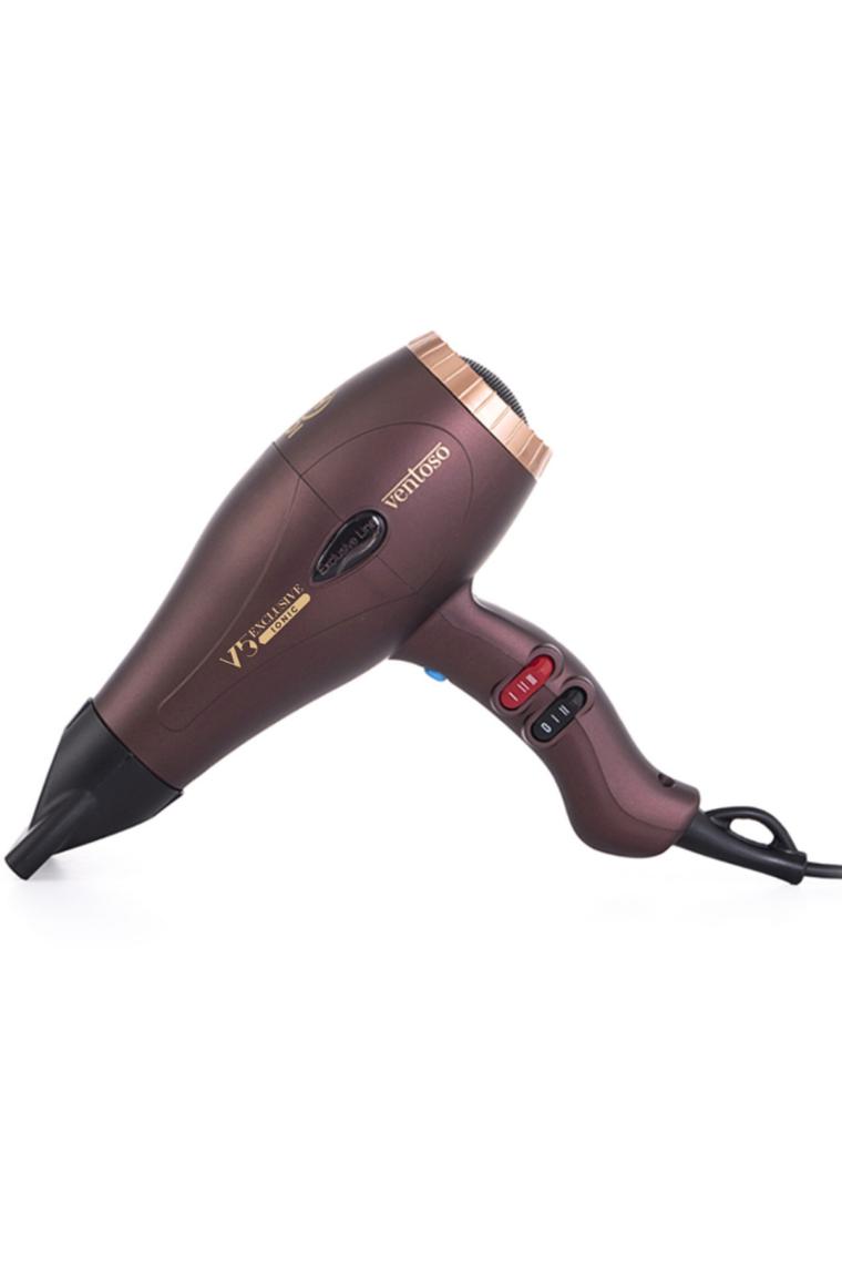 Ventoso V5 Exclusive Ionic Profesyonel 2500 W Fön Makinesi Kahverengi