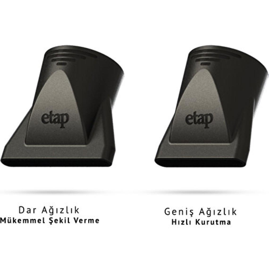 Etap Chocolate NANO Profesyonel Seri 2000 Watt Kuaför Fön Makinesi (İtalyan Motor)