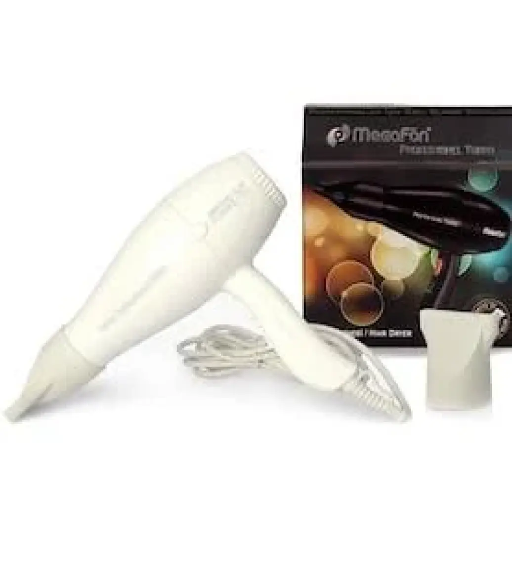 Johnson Megafön Turbo Profesyonel 3500 - 2400W Kuaför Tipi Saç Kurutma / Fön Makinesi
