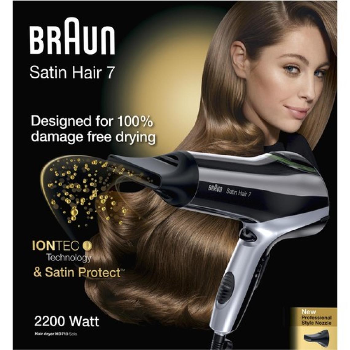 Braun Satin Hair 7 Iontec HD710 2200W Saç Kurutma Makinesi