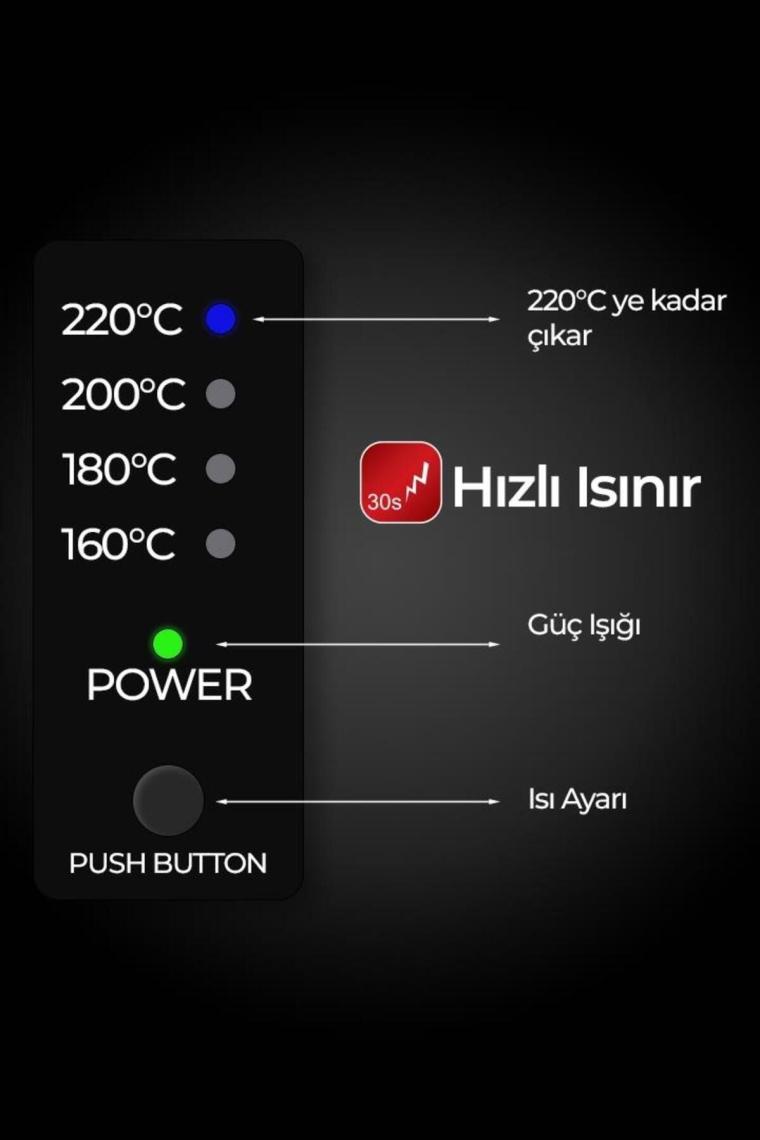 Saç Şekillendirici Tost Model