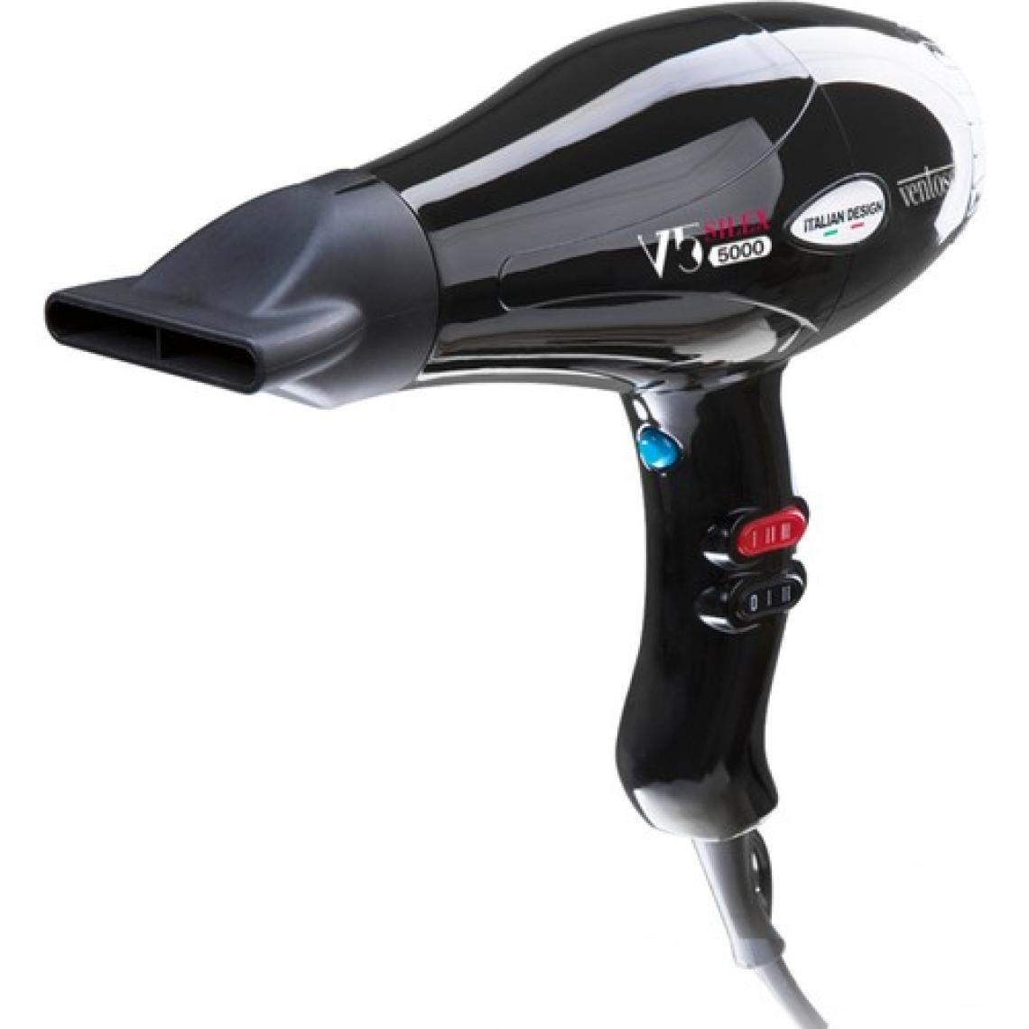 Ventoso V5 Silex5000 Profesyonel 2500 W Siyah Fön Makinası
