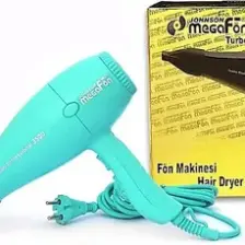 Johnson Megafön Turbo Profesyonel 3500 - 2400W Kuaför Tipi Saç Kurutma / Fön Makinesi