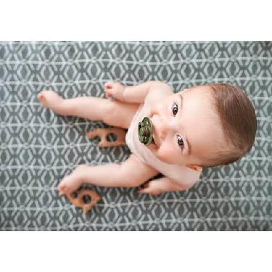 Posh Baby Müslin Bez 100X120CM Tekli Haki Geo