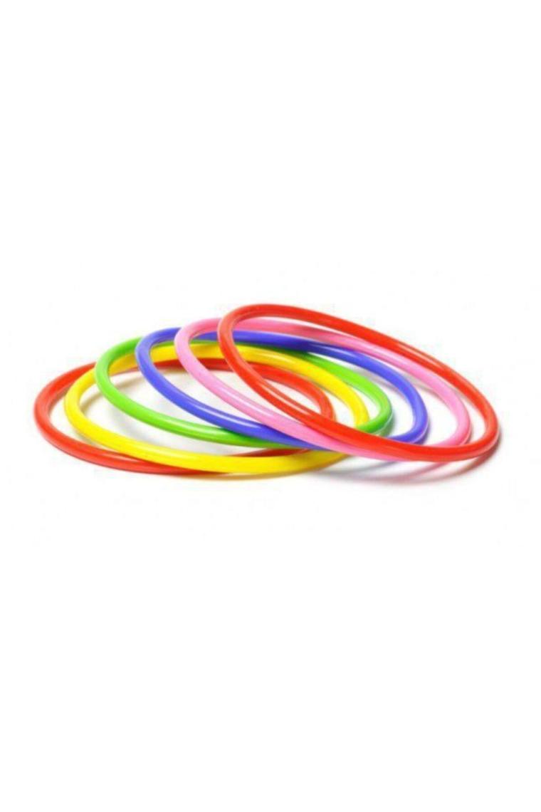 10 Adet 55 Cm Hulahop Renkli Hulahop Bel Inceltici Jimnastik Çemberi Egitici Çember - Hulahoop