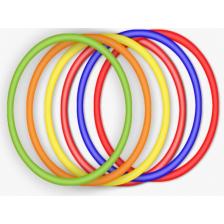 10 Adet 55 Cm Hulahop Renkli Hulahop Bel Inceltici Jimnastik Çemberi Egitici Çember - Hulahoop