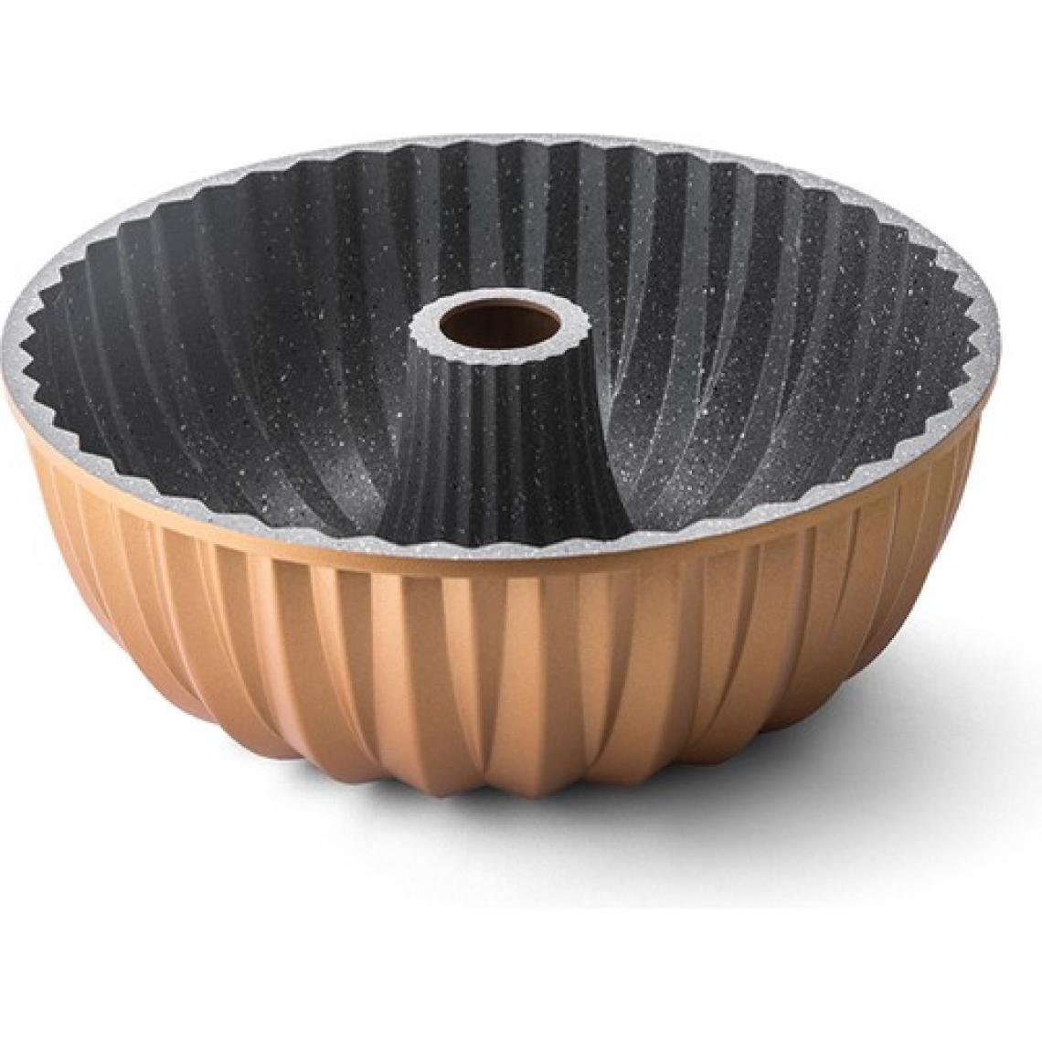 Emsan Griss Hardstone Döküm Kek Kalıbı Gold 24 cm