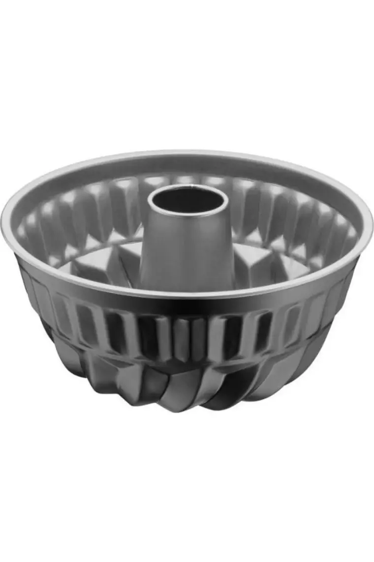Tefal EasyBake Alman Kek Kalıbı - Yüksek Kalite Karbon Çelik, 22 cm, Yapışmaz Kaplama, Açık Gri Renk