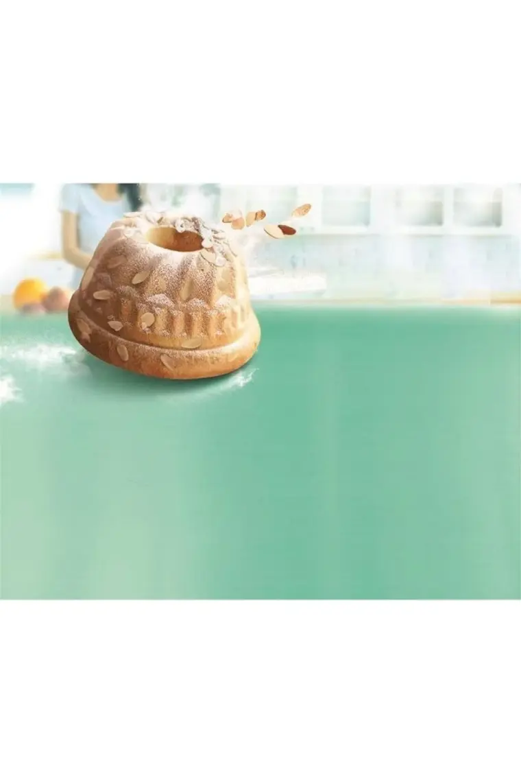 Tefal EasyBake Alman Kek Kalıbı - Yüksek Kalite Karbon Çelik, 22 cm, Yapışmaz Kaplama, Açık Gri Renk