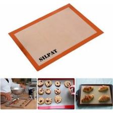 Octopus Bazaar Dr. Gusto Fırınlanabilir Kendinden Yağlı Silikon Pişirme Matı-Hamur Açma Matı 30X40