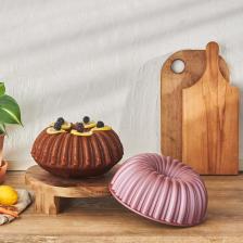 Karaca Cake Pro Dilimli Pembe Döküm Kek Kalıbı