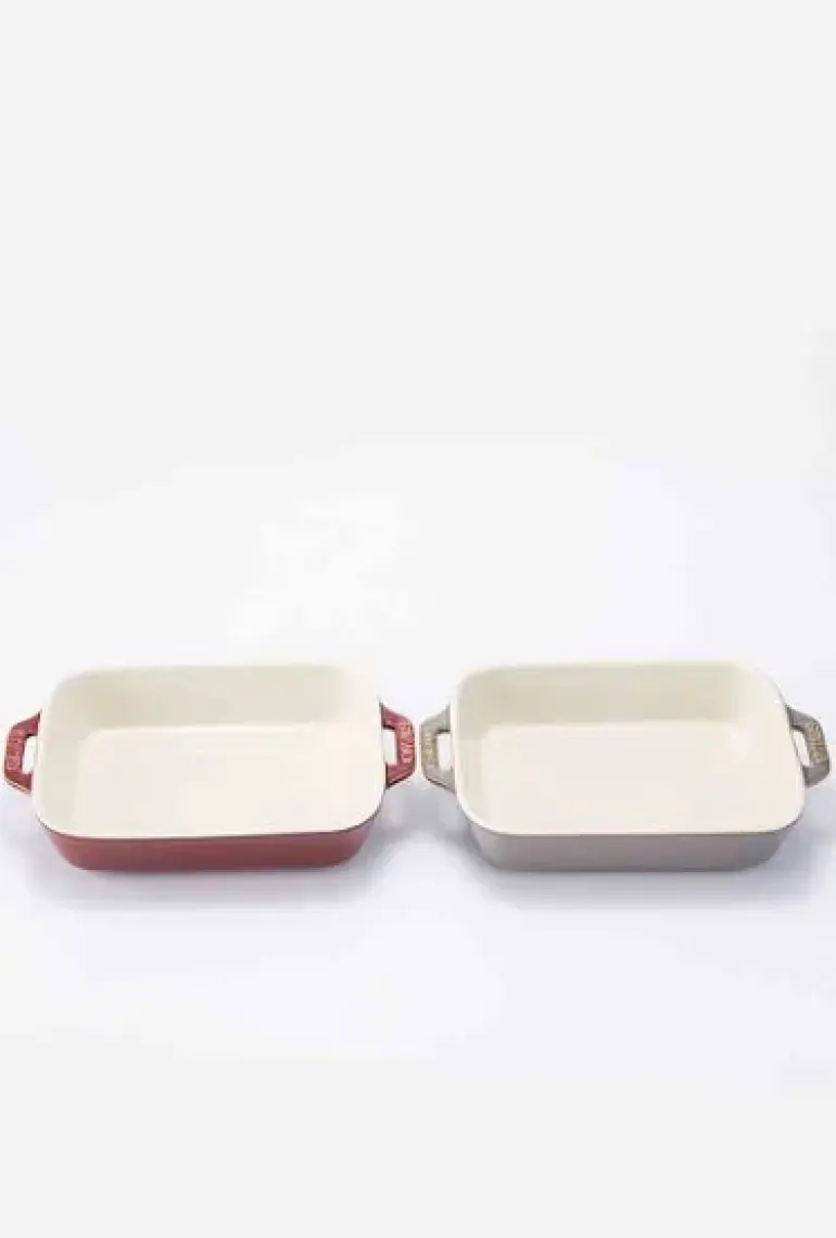 Staub Seramik Fırın Kabı 20 x 16 cm Kiraz Çiçeği