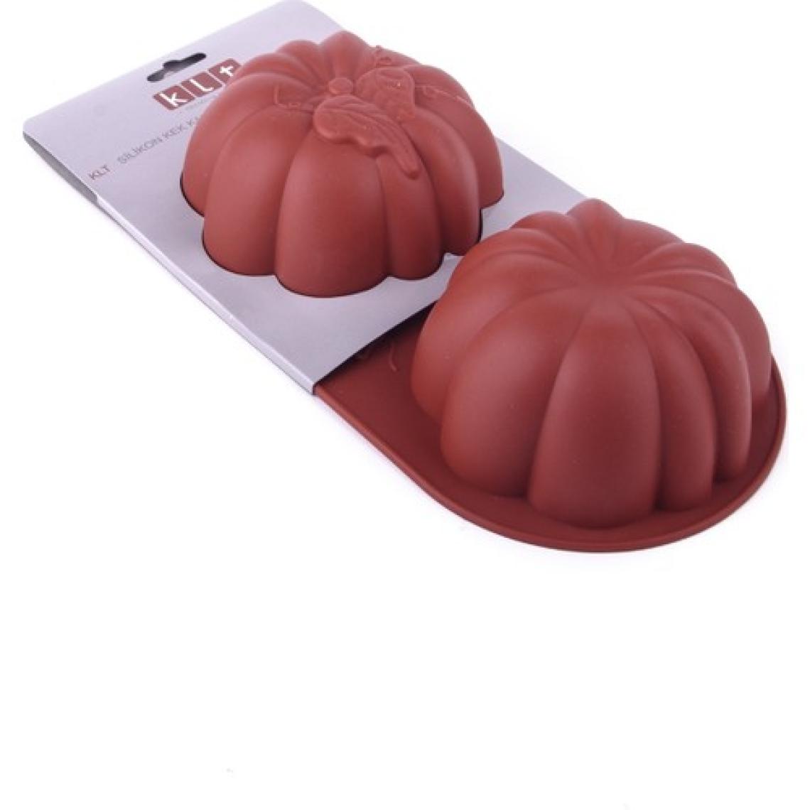 Klt Silikon Kek Kalıbı Pumpkın Turkuaz 27X15X6CM