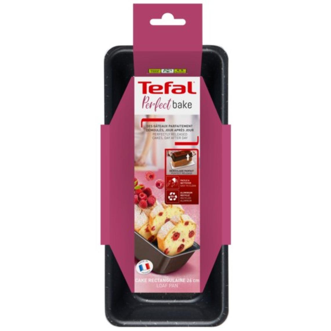 Tefal J5547202 Perfect Bake 26cm Dikdörtgen Kek Kalıbı - 2100111146