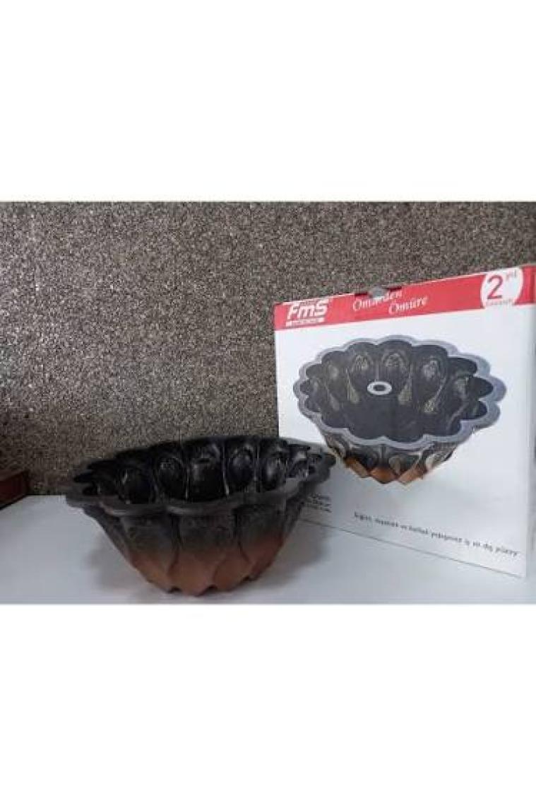 Fms Döküm Damla Gülü Kek Kalıbı 26 Cm Bakır