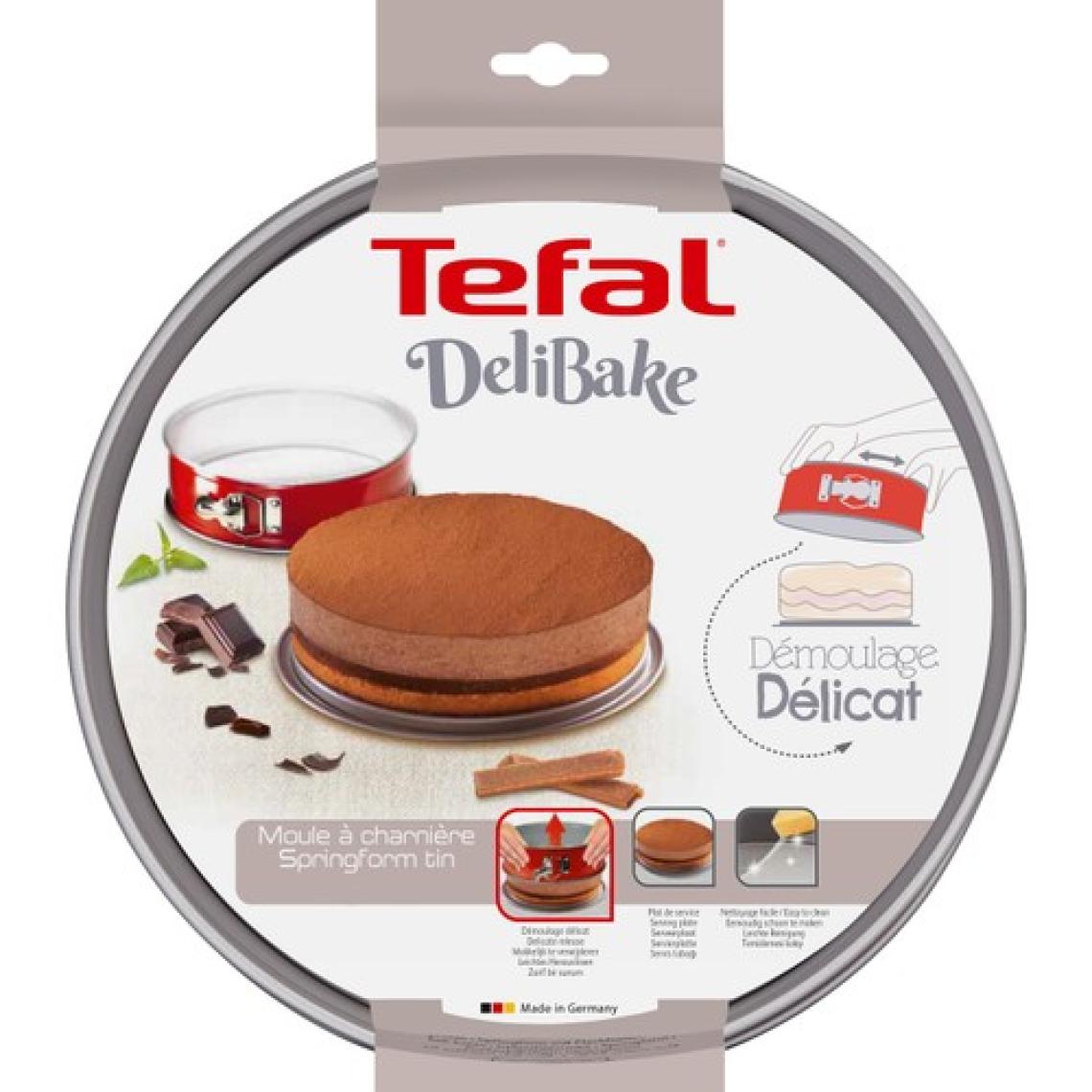 Tefal Delibake Kelepçeli 25 cm Kek Kalıbı