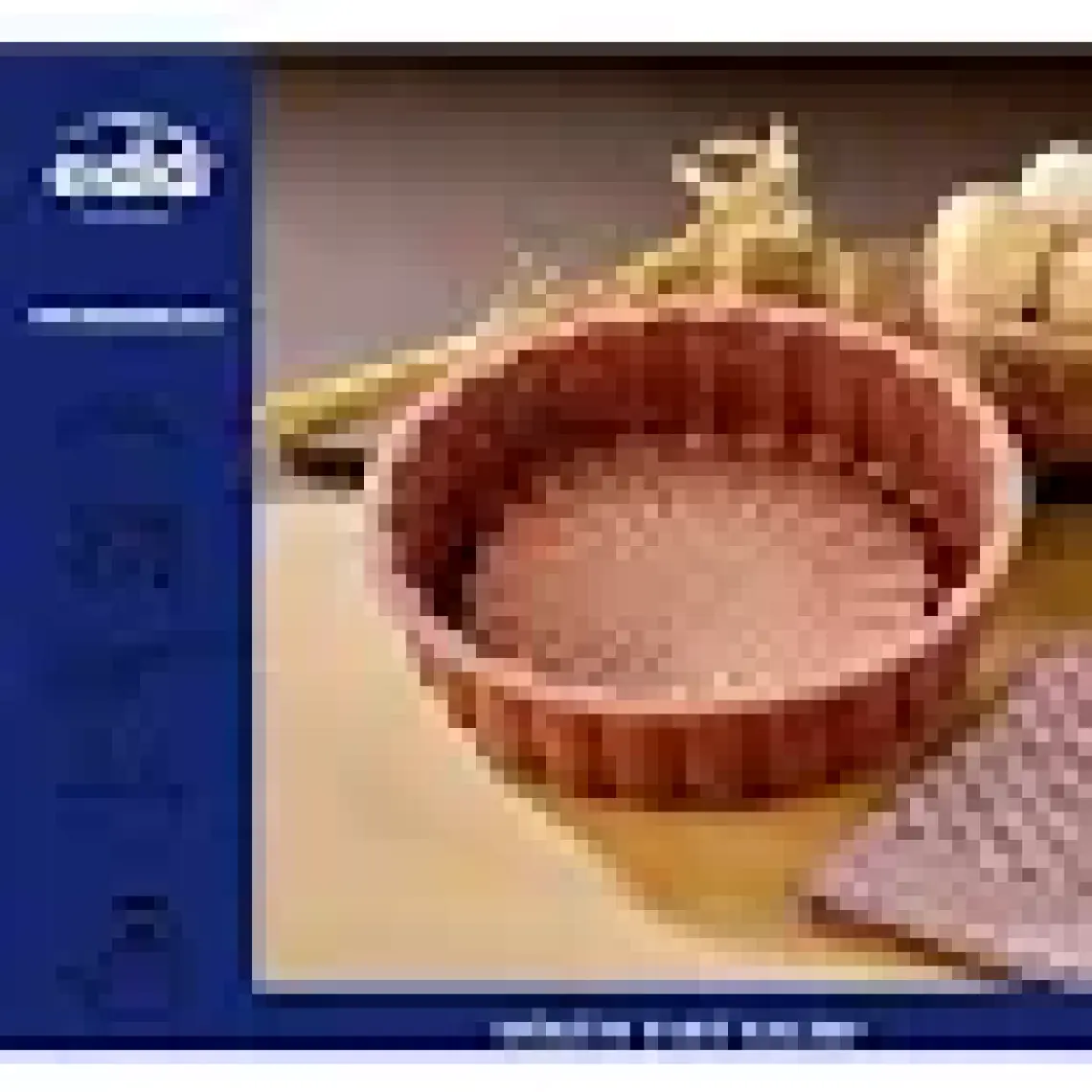 Eda Granit Kaplama 26 cm Dilimli Tart Kalıbı Rosegold Eda