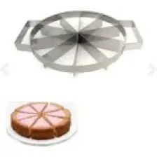 Nar Kalıp Narkalıp Pratik Yuvarlak Kek Pasta Dilimleme  Aparatı  Çap 26 cm 12 Dilim
