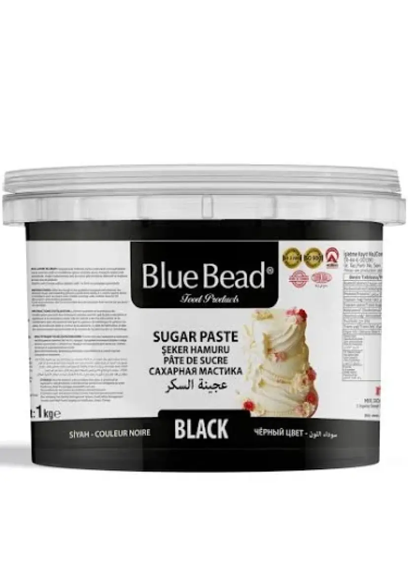 Siyah Şeker Hamuru 1 kg