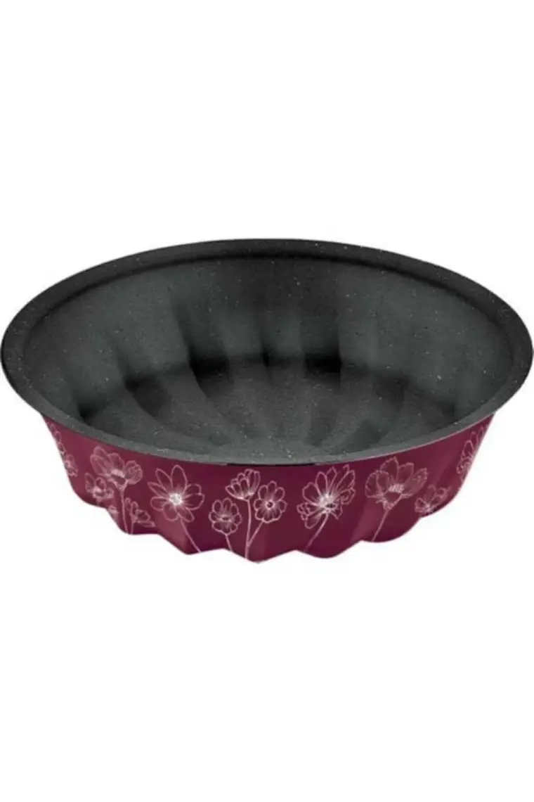 Papilla Lotus Güneş Kek Kalıbı Magenta/Gri Kırçıl