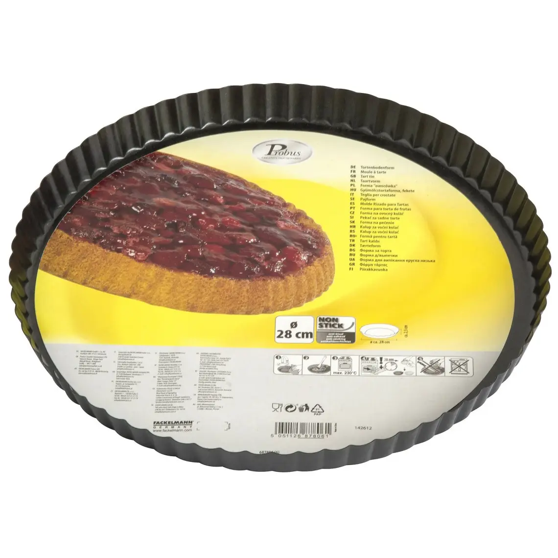 Fackelmann 687806 Probus Easy Clean 28 cm Tart Kalıbı