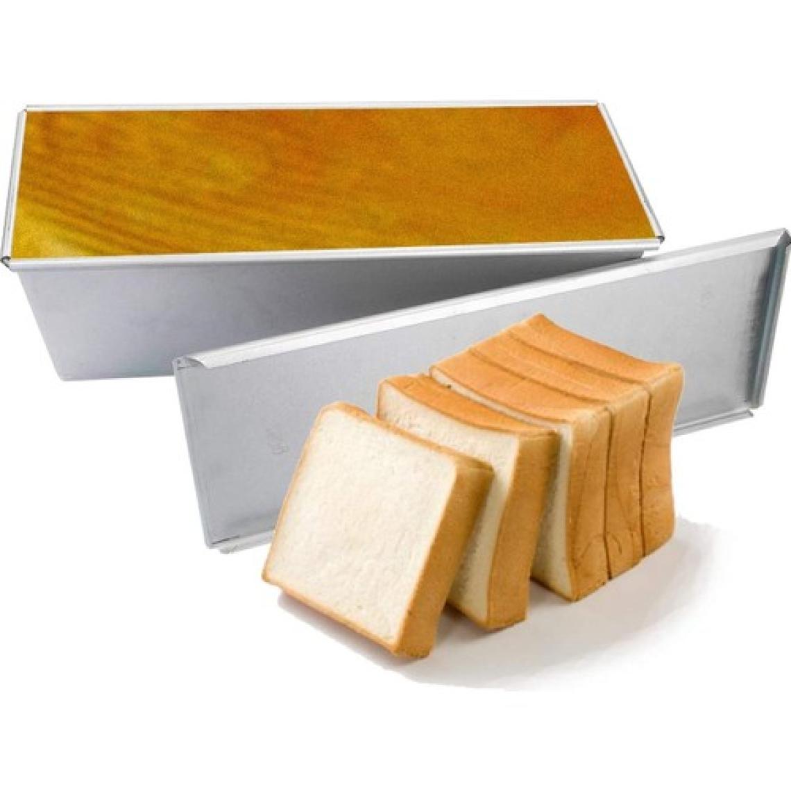 Nar Kalıp Baton Tost & Ekmek Kalıbı Kapaklı (11X11X30 Cm) Paslanmaz Çelik