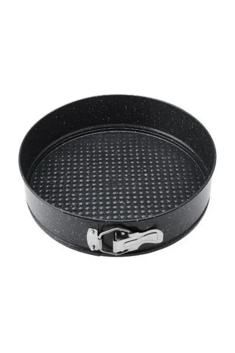 Emsan Alüminyum Kelepçeli Kek Kalıbı Seti - 24 cm ve 28 cm, Paslanmaz Çelik, Lacivert, Fırın ve Bulaşık Makinesi ile Uyumlu