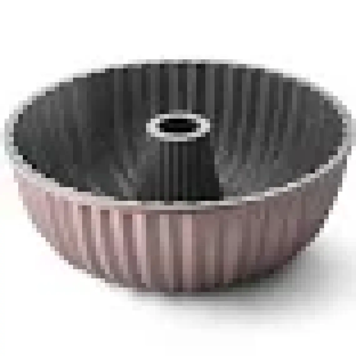 Emsan Griss Hardstone 24 cm Döküm Kek Kalıbı Golden Pink
