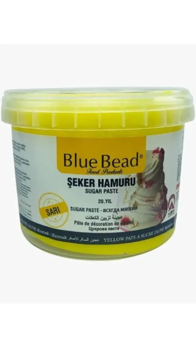 Sarı Şeker Hamuru 1 kg
