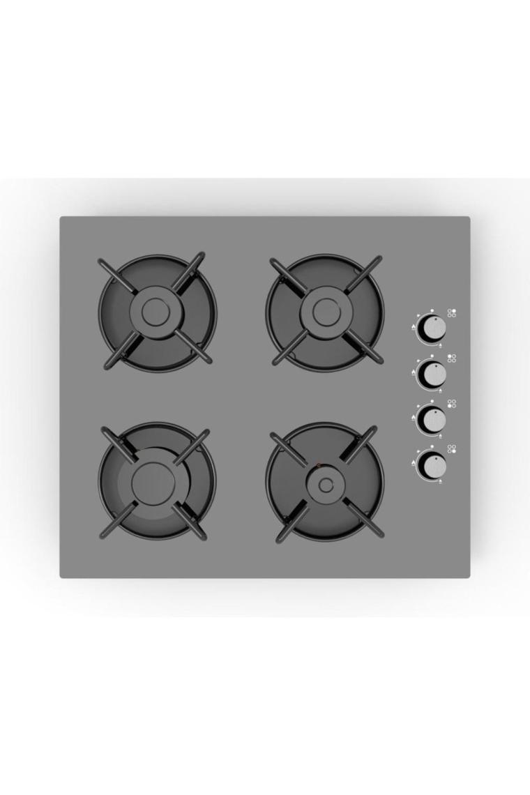 Gri Cam Dijital/dokunmatik 3'lü Ankastre Set (f17-gls640-mfa627)