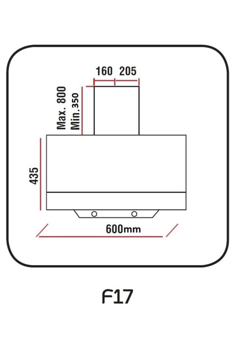 Gri Cam Dijital/dokunmatik 3'lü Ankastre Set (f17-gls640-mfa627)
