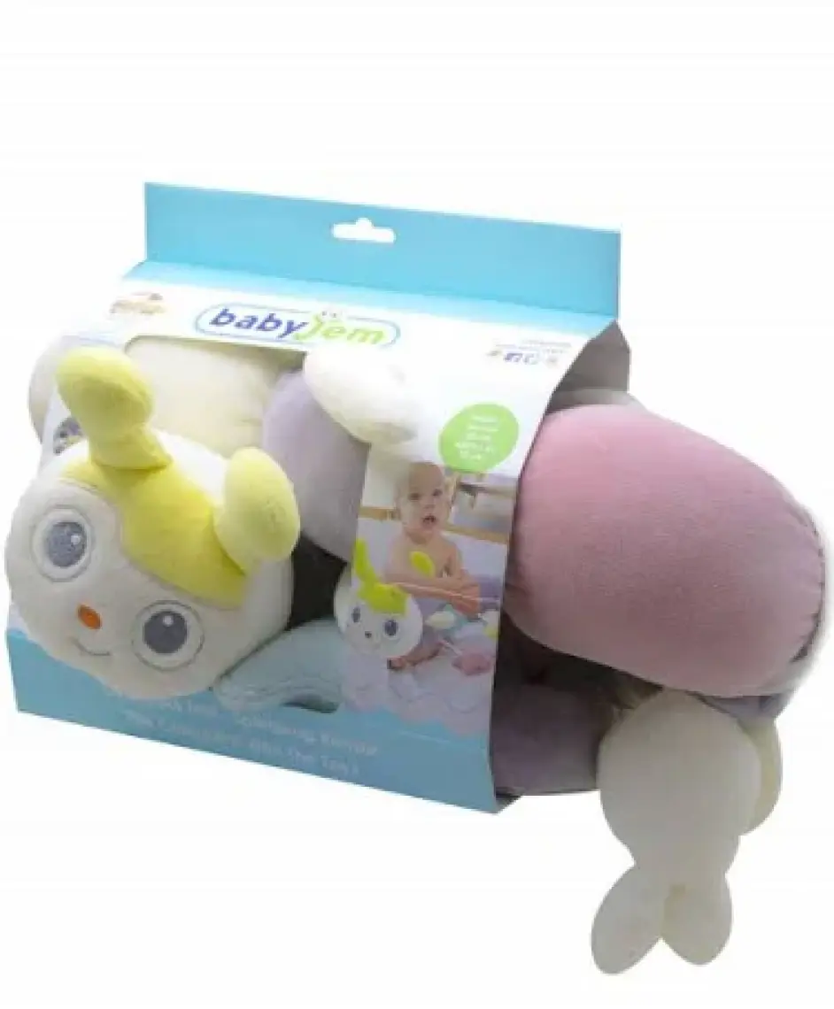Babyjem Uyku Arkadaşı Oyuncaklı Tırtıl -  Pembe