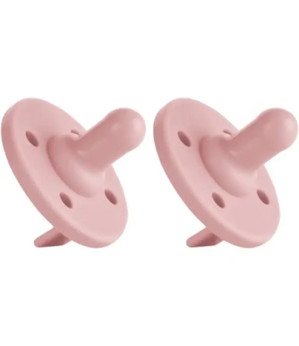 Oioi Emzix 2'li Silikon Emzik Tek Parça 0+ Ay | Pinky Pink