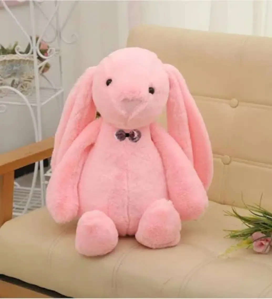 Sole Uyku Arkadaşım Uzun Kulak Bunny Peluş Tavşan 65 cm