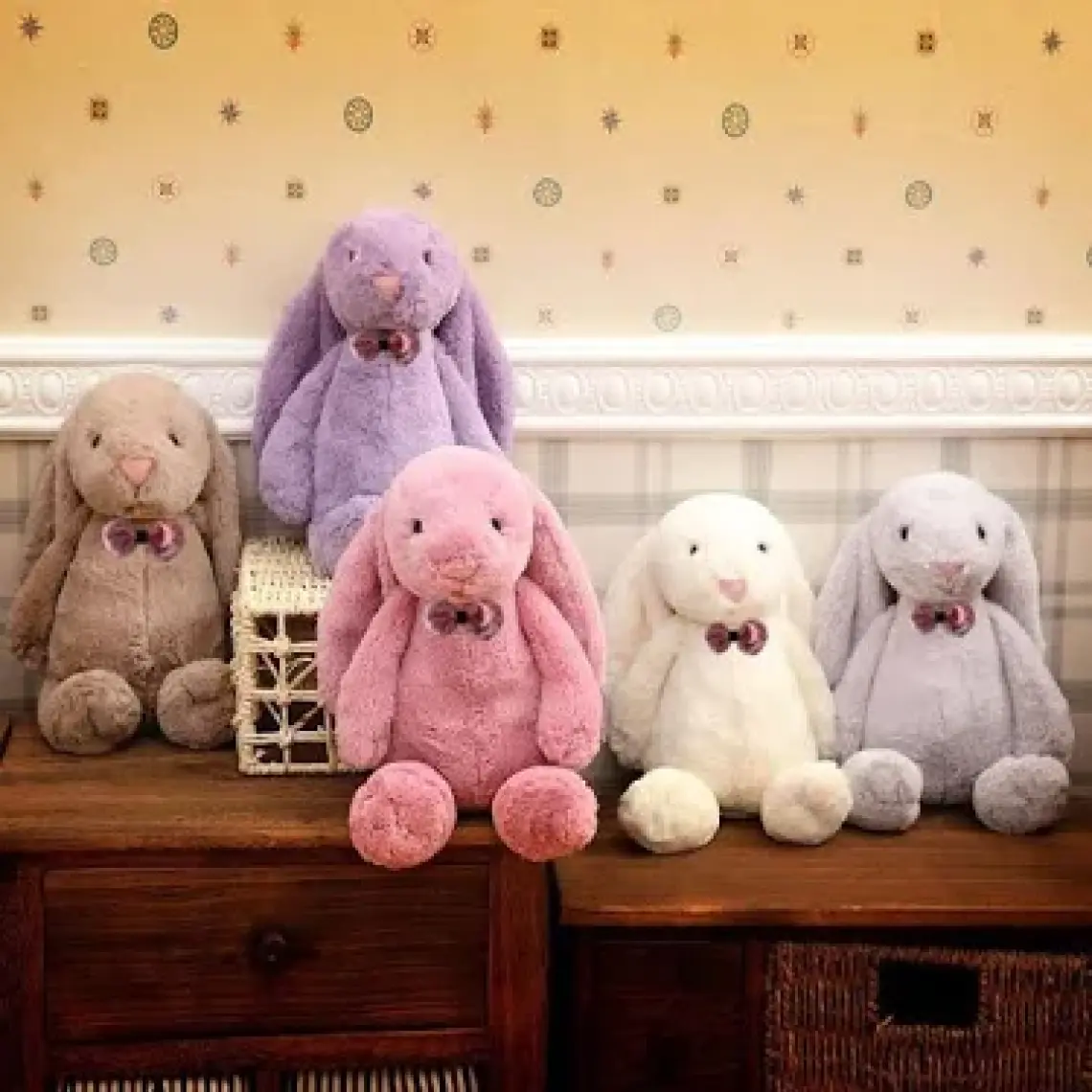 Sole Uyku Arkadaşım Uzun Kulak Bunny Peluş Tavşan 65 cm