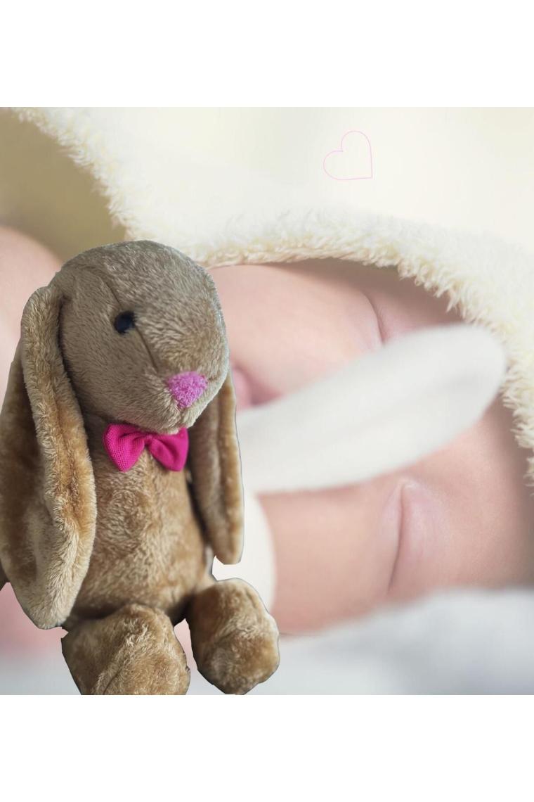 LED Işıklı, Uyku Arkadaşı Uzun Kulak Bunny Peluş Tavşan 65CM