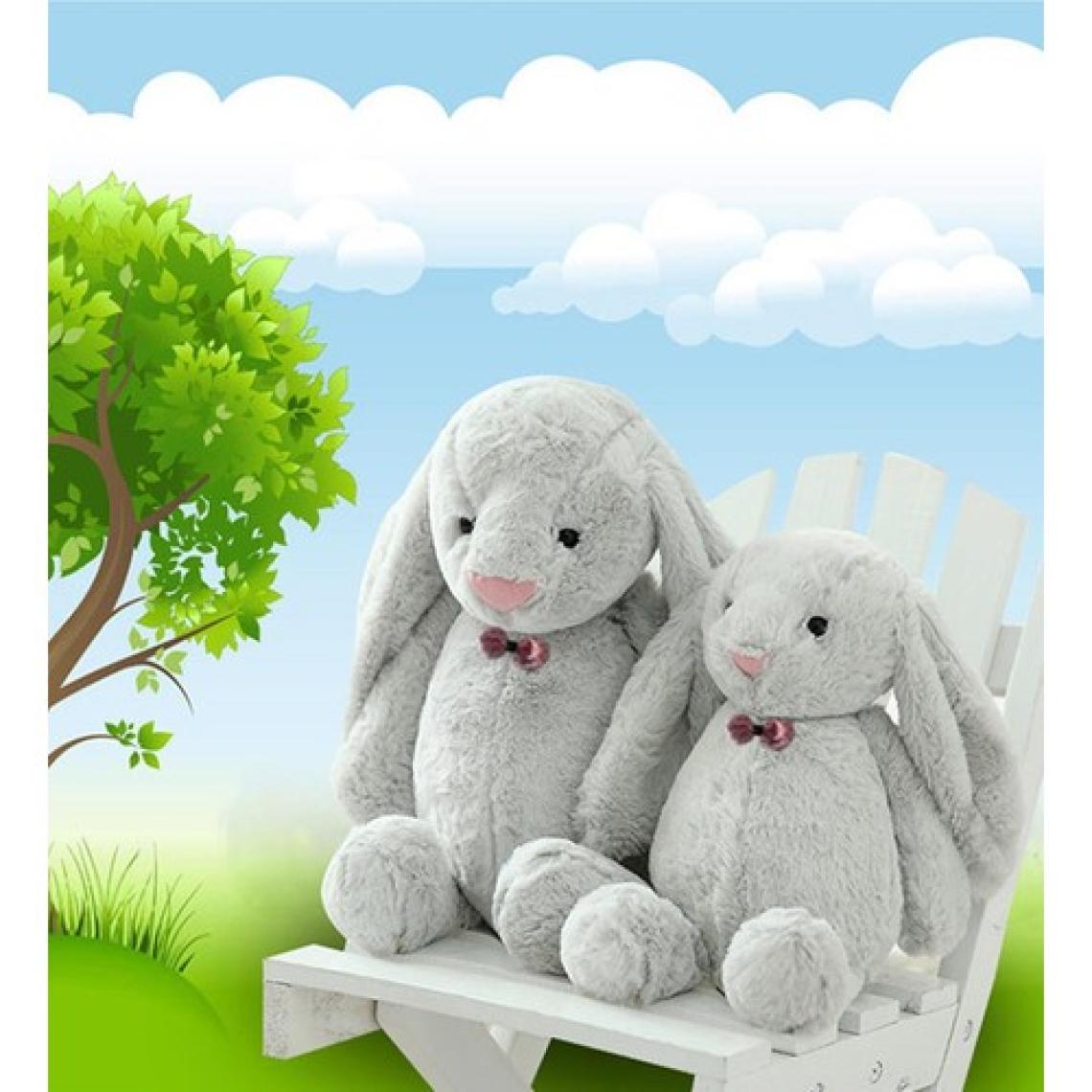 Sole Uyku Arkadaşım Papyonlu Uzun Kulak Bunny Peluş Tavşan 65 cm