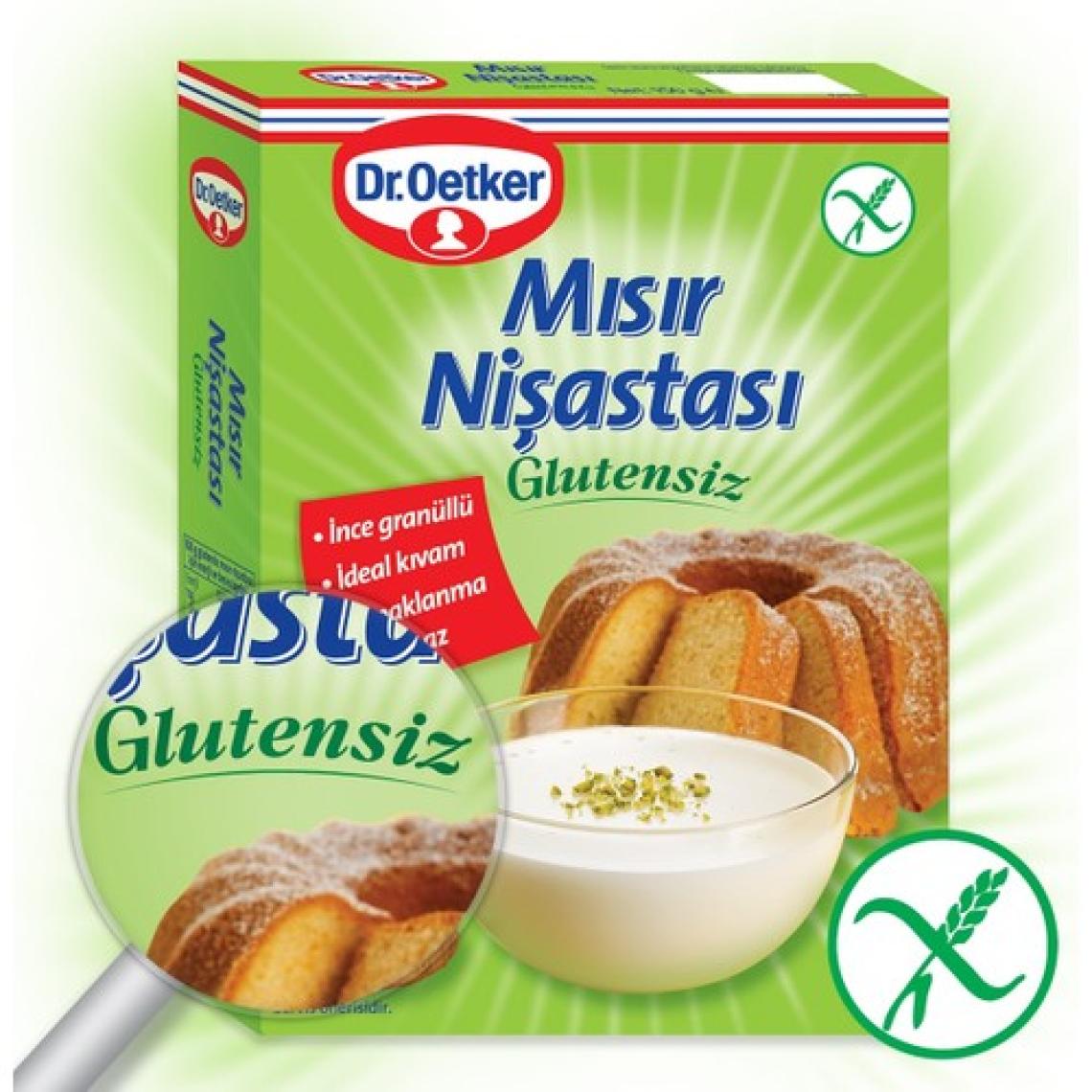 Dr. Oetker Glutensiz Mısır Nişastası - 150 Gr.