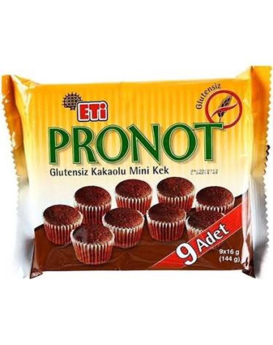 Eti Pronot Glutensiz Kakaolu Mini Kek 144 gr