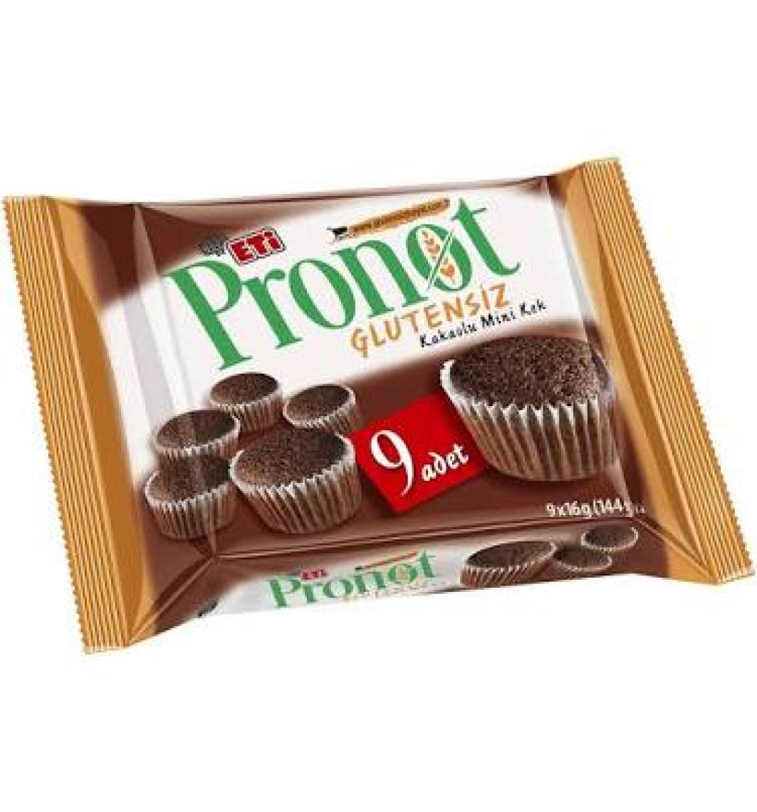 Eti Pronot Glutensiz Kakaolu Mini Kek 144 gr
