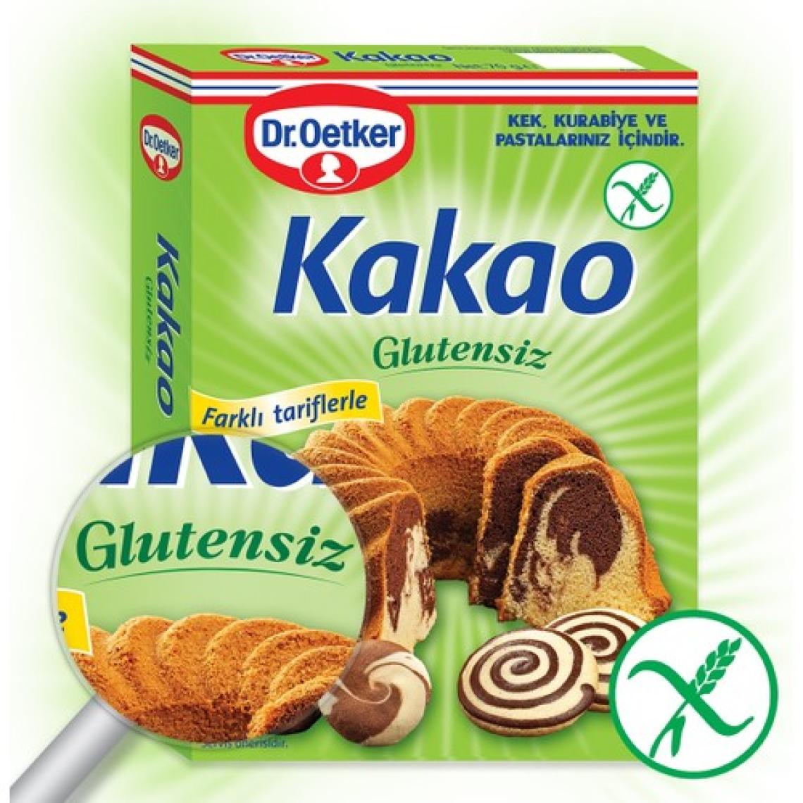 Dr. Oetker Glutensiz Kakao 70 gr