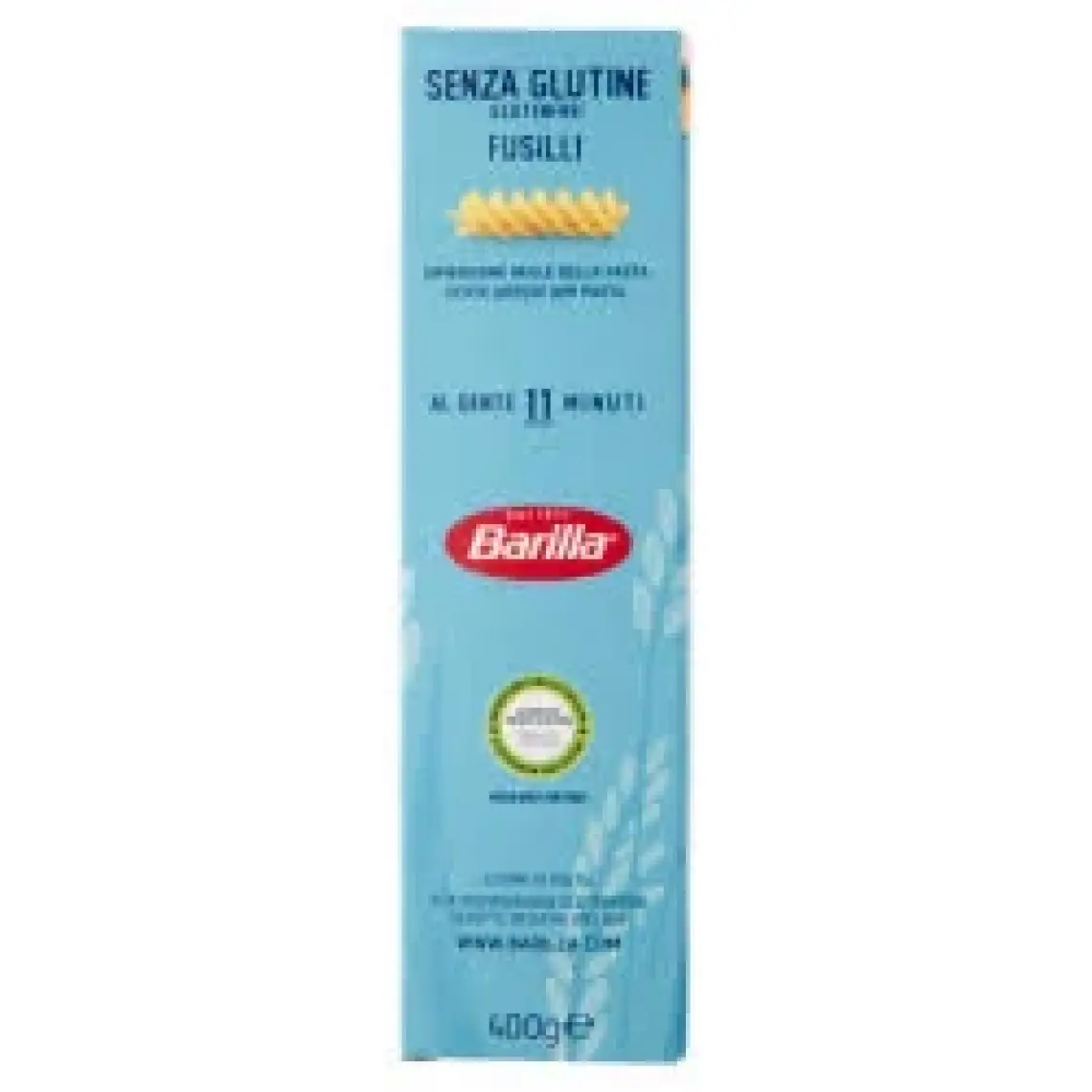 Barilla Glutensiz Burgu/ Gluten Free Fusilli Makarna 400 Gr.